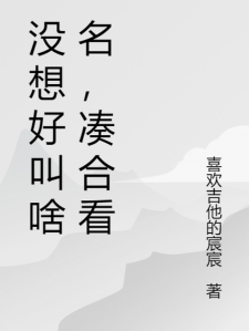 没想好叫啥名，凑合看